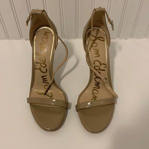 Sam Edelman Nude heels size 7.5 NEW